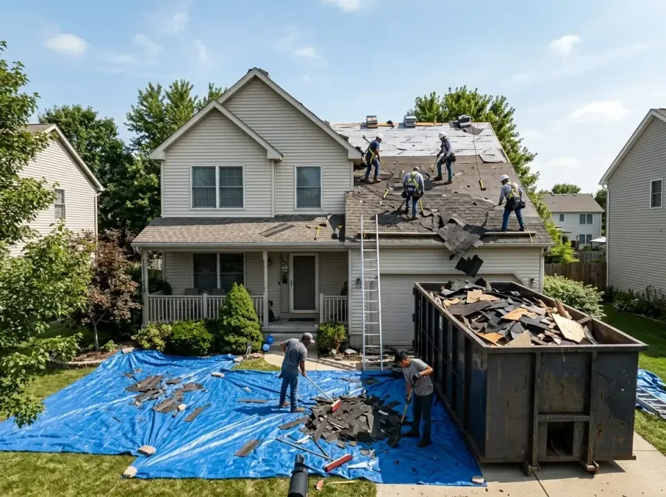roof-replacement-debris-remova-004 — frequently asked questions, Cheapest Dumpster Rentals in Butler Beach, FL
